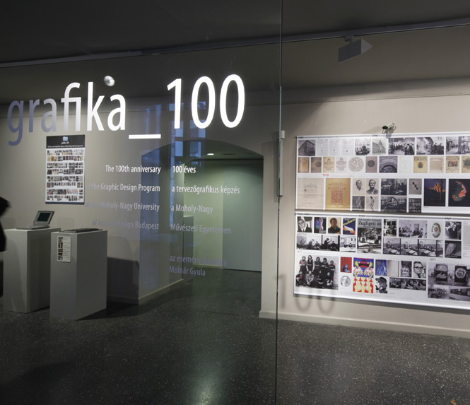 Grafika100 - 100 éves a MOME Grafika szak 2010